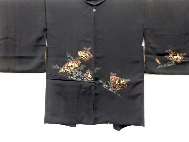 Japanese Kimono / Haori Coat Dochugi Silk